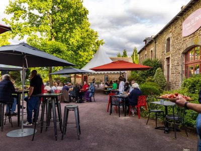 Restaurant l'orée du parc - Bar extérieur - guinguette